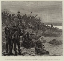 The War in the Sudan, Water at Last, First Sight of the Nile after the Battle of Gubat